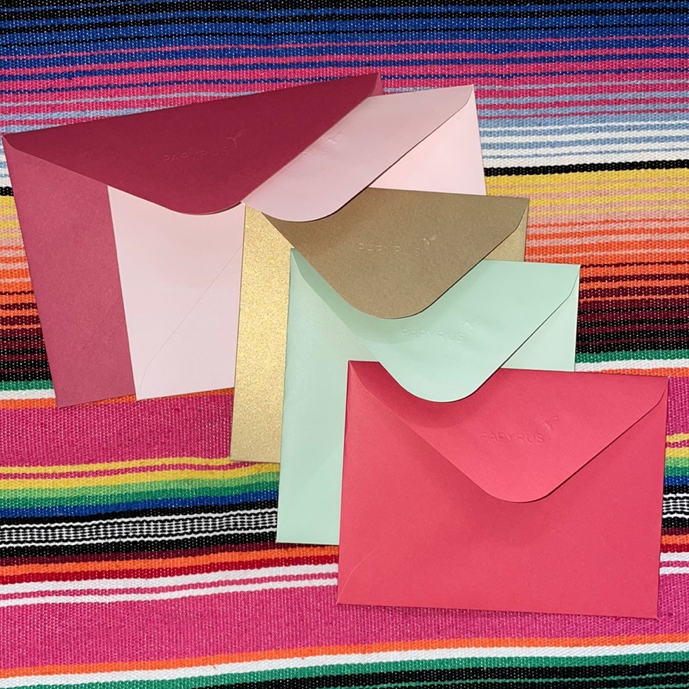 🌟3/$17) 🪺Papyrus: Paper envelope